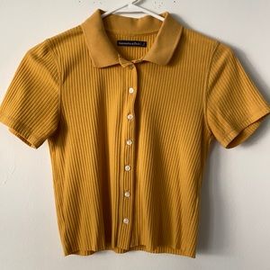 Abercrombie & Fitch crop polo